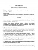 La Guerra y Los Negocios Internacionales