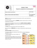 Expresión y manipulación del material genético