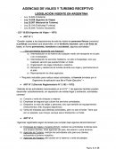 Resumen Agencias de Viajes y Turismo