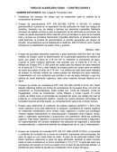 TAREA DE ALBAÑILERIA CRUDA – CONSTRUCCIONES
