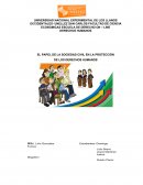 DERECHOS HUMANOS EL PAPEL DE LA SOCIEDAD CIVIL EN LA PROTECCIÓN