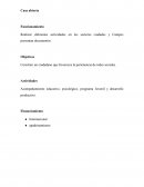 Casa abierta Funcionamiento