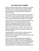 Los juegos del hambre