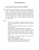 Plan de comunicación