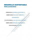 REFLEXION ¿Cuál es tu huella ecológica?