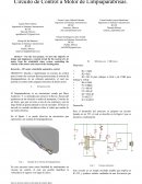 Circuito de Control a Motor de Limpiaparabrisas