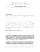 Microbiota en la leche humana