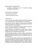 SER ESTUDIANTE UNIVERSITARIO