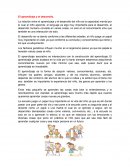 El aprendizaje y el desarrollo