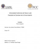 Proyecto integrador Marketing Grupo Pontenova S.A. de C.V