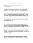 Actividad de reflexión Frankenstein