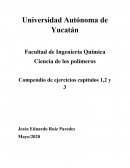 Compendio de ejercicios capítulos 1,2 y 3