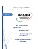 La ética en el ámbito personal y laboral