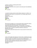 Cuestionario. Los conflictos