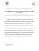 Incidencia de Control interno en las tutorias