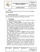 Procedimiento de Minimizacion de Residuos Peligrosos