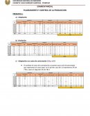 PLANEAMIENTO Y CONTROL DE LA PRODUCCIÓN