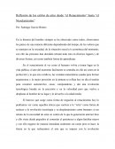 Reflexión de los estilos de artes desde “el Renacimiento” hasta “el Neoclasicismo”