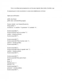 Programacion con java (Datos desde el teclado]). Página 1