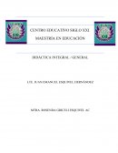 Bosquejo de Estrategia de enseñanza