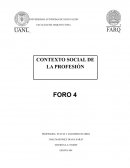 Contexto social de la profesión