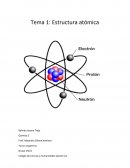 Tema 1 Estructura atómica