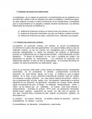 Sistemas de producción tradicionales