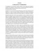 EL PERU ACTUAL Y LA DEMOCRACIA