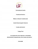 Las regulaciones de las autoridades administrativas como fuente del derecho español