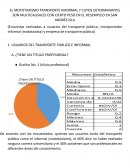 EL MOTOTAXISMO TRANSPORTE INFORMAL Y CUYOS DETERMINANTES SON MULTICAUSALES CON CIERTO PESO EN EL DESEMPLEO EN SAN ANDRÉS ISLA