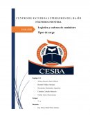 Logística. Tipos de cargas