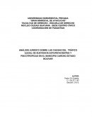 ANÁLISIS JURIDICO SOBRE LAS CAUSAS DEL TRÁFICO ILEGAL DE SUSTANCIA ESTUPEFACIENTES Y PSICOTRÓPICAS EN EL MUNICIPIO CARONÍ, ESTADO BOLÍVAR