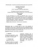 Microbiología de alimentos . Agar Bacteriológico