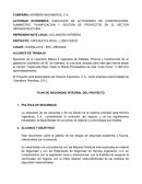 Plan de Seguridad Intergal