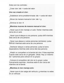 COMANDOS. Página 1