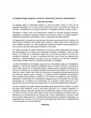 La tragedia Griega: Orígenes y evolución. Estructura y formas de representación