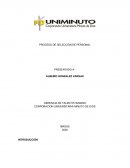 PROCESO DE SELECCIÓN DE PERSONAL