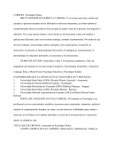 CARRERA: Psicología Clínica