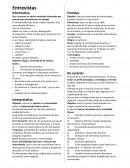 Balsebre, Mateu, Vidal - 4 tipos de entrevista resumen