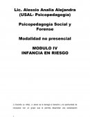 Psicopedagogía Social y Forense Modalidad no presencial