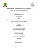Evaluacion de seguridad industrial de los edificios de la Universidad Técnica Estatal de Quevedo, Facultad de Ciencias de la Ingeniería