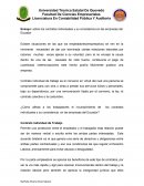 Ensayo: sobre los contratos individuales y su consistencia en las empresas del Ecuador