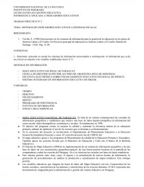 SISTEMAS DE INDICADORES EDUCATIVOS A DIVERSAS ESCALAS. Página 1