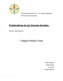 Problemáticas de las Ciencias Sociales.“Desastres ecológicos”