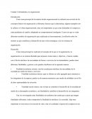 Entendiendo a la organizacion