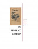 Ensayo del libro Santa de Federico Gamboa