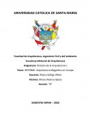 ARQUITECTURA MEGALITICA EN EUROPA