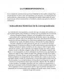 La Correspondecia