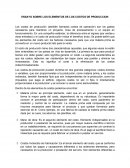 ENSAYO SOBRE LOS ELEMENTOS DE LOS COSTOS DE PRODUCCION