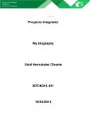 Proyecto Integrador . My biography